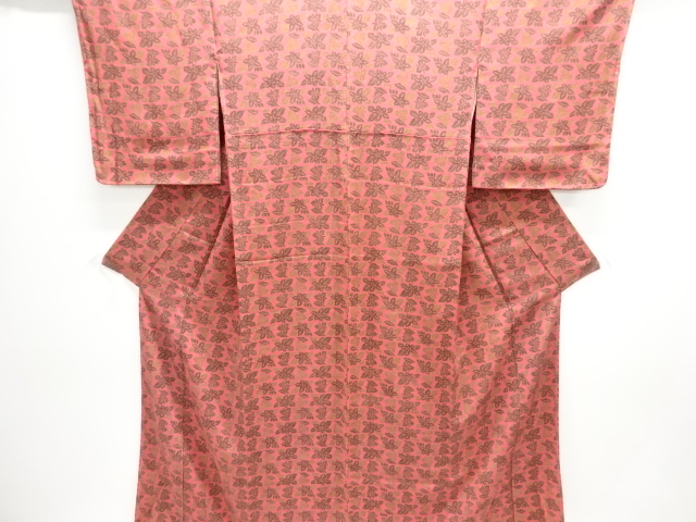 JAPANESE KIMONO / KOMON / UNUSED / FLOWER